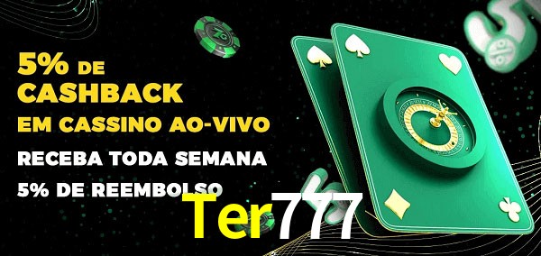 Promoções do cassino ao Vivo Ter777